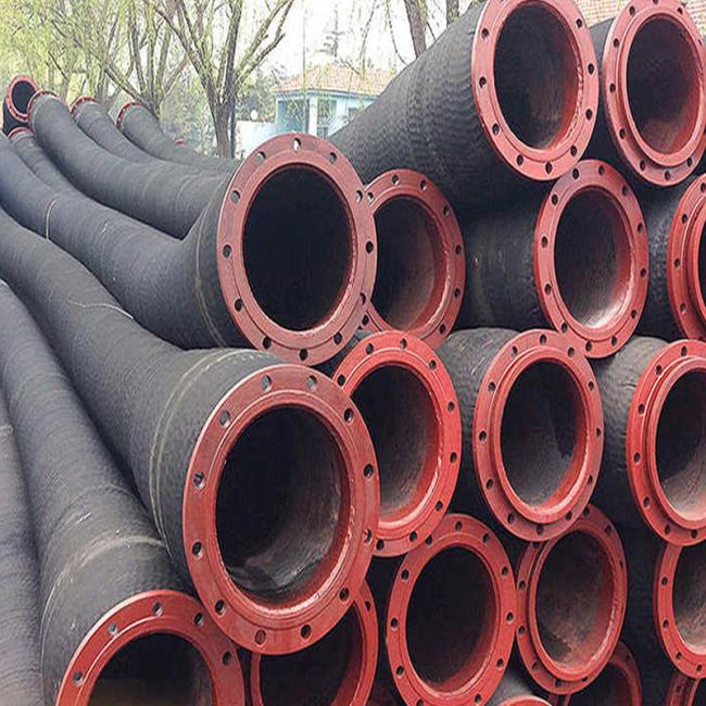 Dredge hose deployment in large-scale project