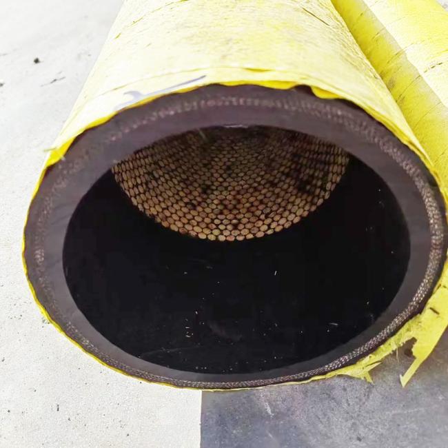 Ceramic rubber hose close-up detail