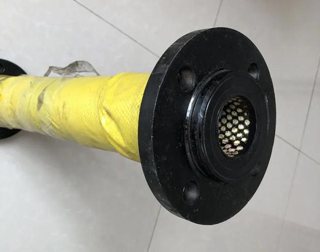 Ceramic rubber hose industrial application