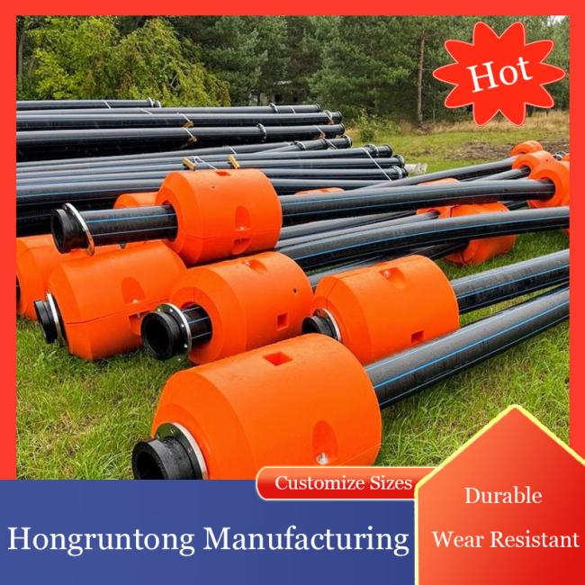 Heavy Duty Pipeline Float installation in port environment