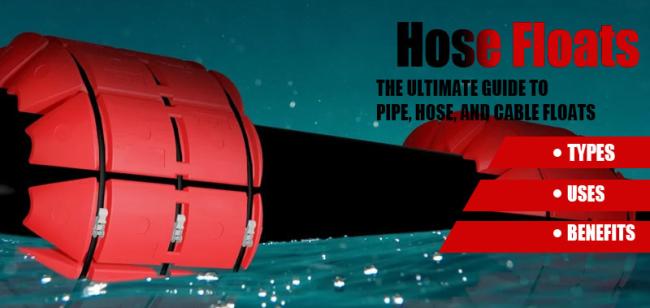 6 Inch Hose Buoy - Heavy Duty PVC Construction