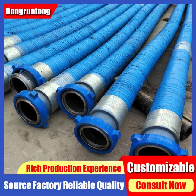 Rotary hose coupling and connection details