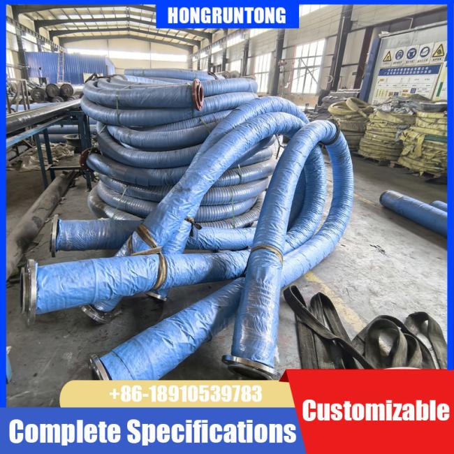 Dredge hose deployment in marine environment