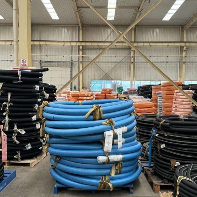 Dredge hose storage and packaging