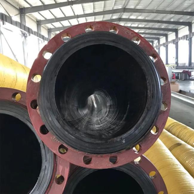 Hongruntong Marine Dredge Hose - Product overview showing construction and coupling connection