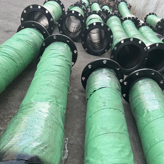 Slurry hose pipe in industrial application