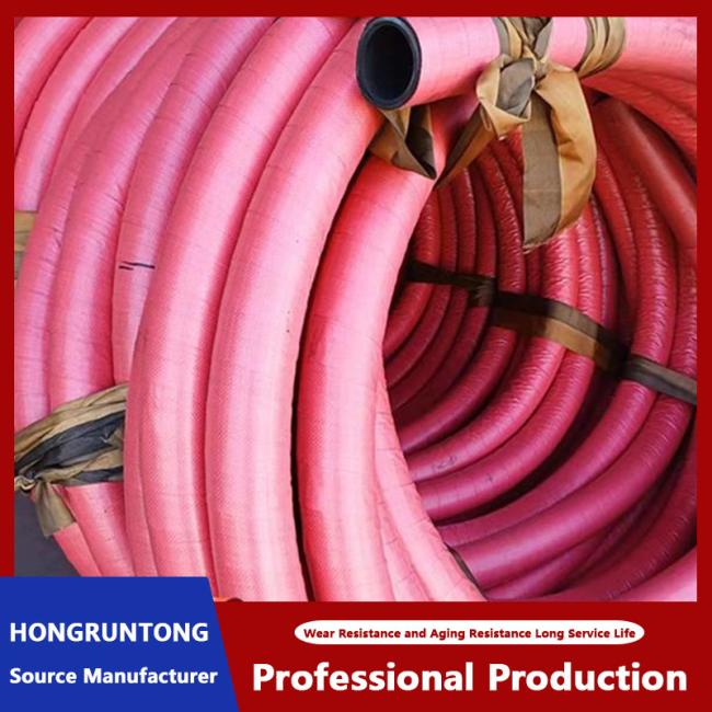 Dredge pipeline in operation during channel improvement