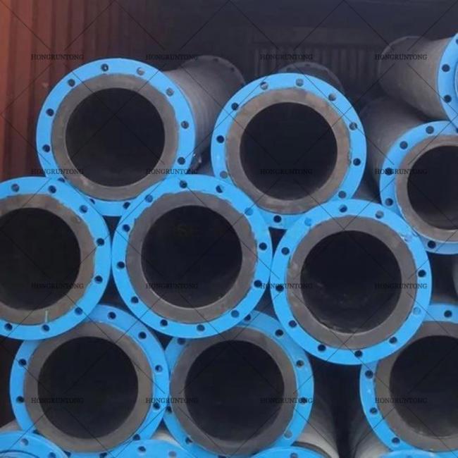 Dredging hose installation in marine environment