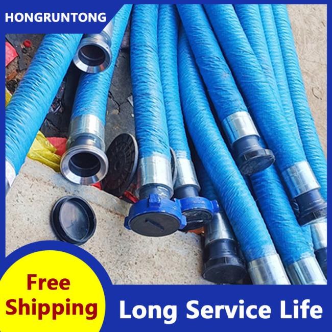 Drilling rotary hose installation in oilfield operation