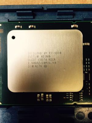 Китай 130 w TDP Intel Xeon E7 4800, 32 nm Intel Xeon 2.4Ghz E7 - 4870 продается