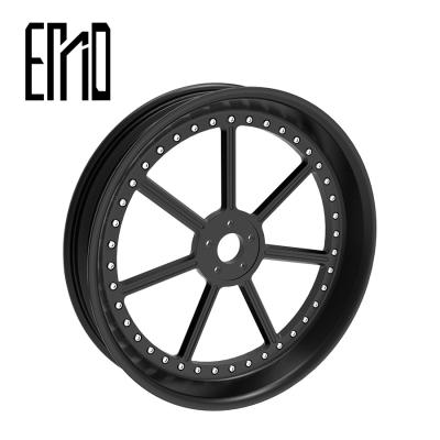 China INCA Customization Motorcycle Accessory LG-5 Front and rear wheel customized Black six spoke style for sale