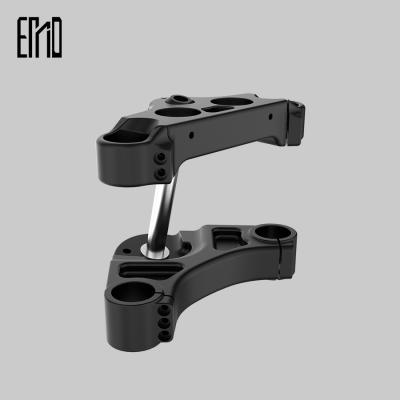 China Aluminum Alloy Custom Motorcycle Triple Clamps Dirt Bike Triple Tree Anodized for sale