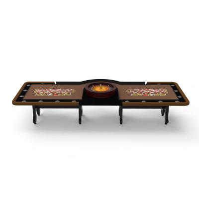 China Luxury Professional Roulette Table Semicircular Unique Poker Table for sale
