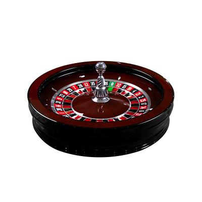 China Russia Double / Single Zero Roulette Wheel Red Brown 32 Inch for sale