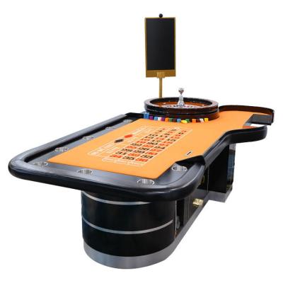 China Luxury Wood Casino American European Roulette Table for sale