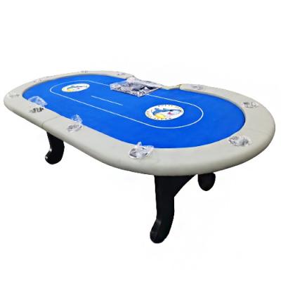 China Casino Standard Led Texas Hold Em Poker Table With Customized Size for sale