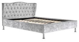 China OEM Plywood Platform Bed Frame Modern King Size Bed Designs for sale