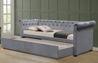 China Twin Tufted Upholstered Daybed for sale
