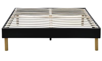 China Cuero contemporáneo el 140x190Cm de rey Assemble PU de rey Upholstered Platform Bed en venta