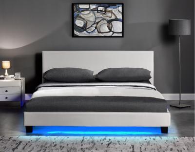 China 140 X200 CM LED Upholstered Bed for sale