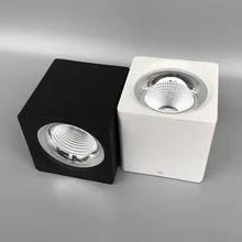 中国 スクウェア LED 天井ダウンライト 10W ホットホワイト / ホワイト / 日光 販売のため