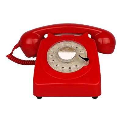 China Plástico giratório decorativo retro do telefone do telefone amarrado antigo do CE à venda