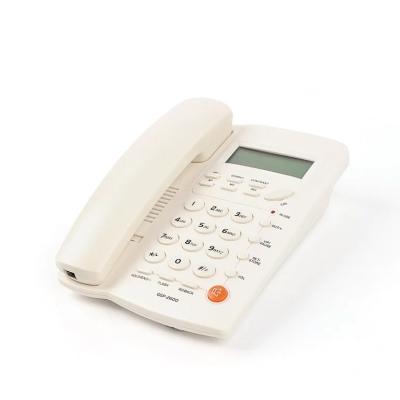 China Analog Caller ID Telephone Hands Free Caller Display Phone With Redial Function for sale