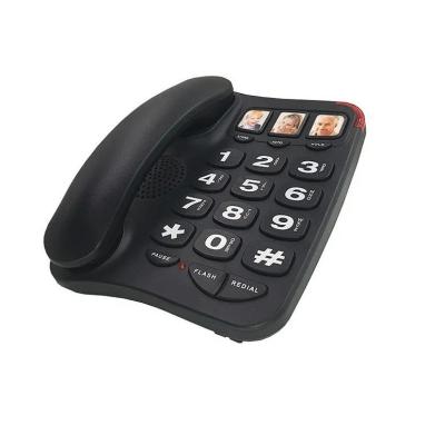 China Speed Dial Big Button Landline Phone FCC Large Number Home Phone for sale