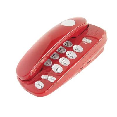 China Corded Portable Wall Phone Trimline Home Telephone CCC For Office Home Hotel Use for sale