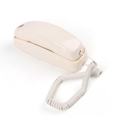 China Wired Desktop Caller ID Phone Portable Analog Trim Line / Landline Telephone for sale