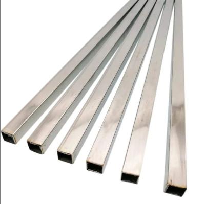 China 904 2205 2507 Duplex Stainless Steel Pipe Square Rectangular for sale