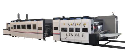 China Industrial Automatic Carton Folder Gluer Machine Inline Folding Gluing Machine for sale