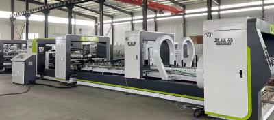 China Industrial Flexo Carton Die Cutting Machine Jumbo Printer Slotter Machine for sale