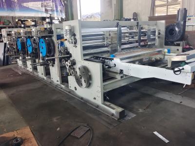 China Corrugated Packaging Box Printing Machine Stacker Printing Slotter Die Cutting for sale