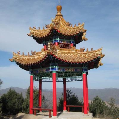 Chine Structure extérieure traditionnelle de belvédère de jardin de Chambre en bois de pergola de 6m x de 3m à vendre