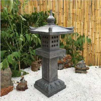 China Marble Antique Stone Lantern Custom Hand Carved Beautiful for sale