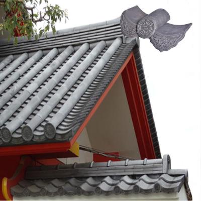 China Antiques Style Japanese Roof Tiles Decoration Practical Roofing Material for sale