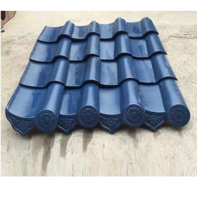 China Roof Replacement S Shape Spanish Glazed Roof Tile For Home for sale