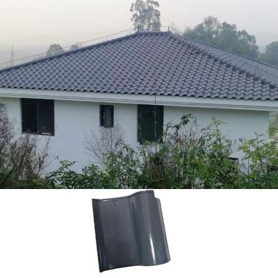 China 80 Degree Clay Roof Tile House Roofing Shingles Ceramic Spanish Mold S for sale