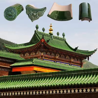 China Traditional Chinese Roof Tiles For Building Temple Buddhist Roofing en venta
