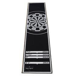 China Customized Printing Dart Board Mat Floor Protector Heavy Duty Rubber Dart Mat for sale