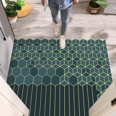China PVC Entry Door Mat Non Washable Door Floor Carpet Rug for sale