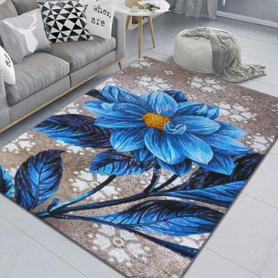 中国 North European Garden Polyester Fiber Living Room Floor Carpet Stripping Special Style 販売のため