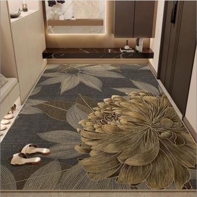 China Entry Door Floor Mat 2024 New Door Entry Light Luxury High Sense  Floor Carpet Rug for sale