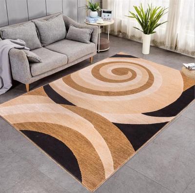 China Watered flower and Half Circle Living Room, Bedroom Living Room Floor Carpets for sale