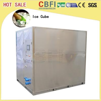 Chine Moins de machine à glaçons de cube en puissance/de petites affaires de machine à glace 20 tonnes à vendre