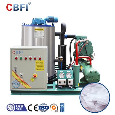 China 3 do floco toneladas automáticas de máquina de gelo para a economia de energia de congelação dos peixes à venda