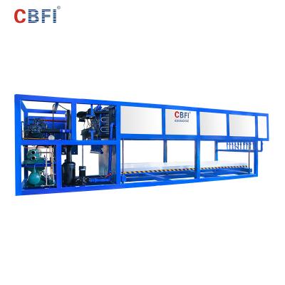 China 10 Ton Direct Cooling Block Ice Making Machine Commercial Easy To Operate for sale