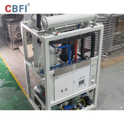 Chine Capacité quotidienne de la machine 30000Kg de tube de la glace 600V d'acier inoxydable 304 à vendre