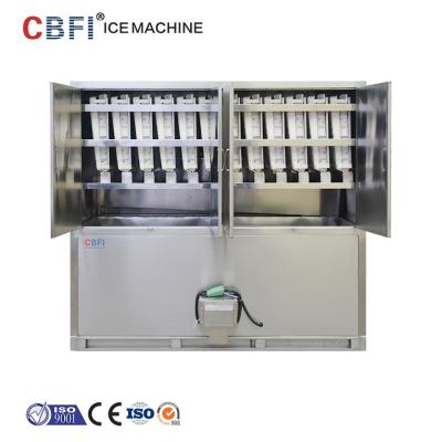 China ETC 3 Tons Commercial Ice Cube Machine / Stand Alone Ice Maker for sale
